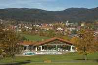 Hotel im Sommer